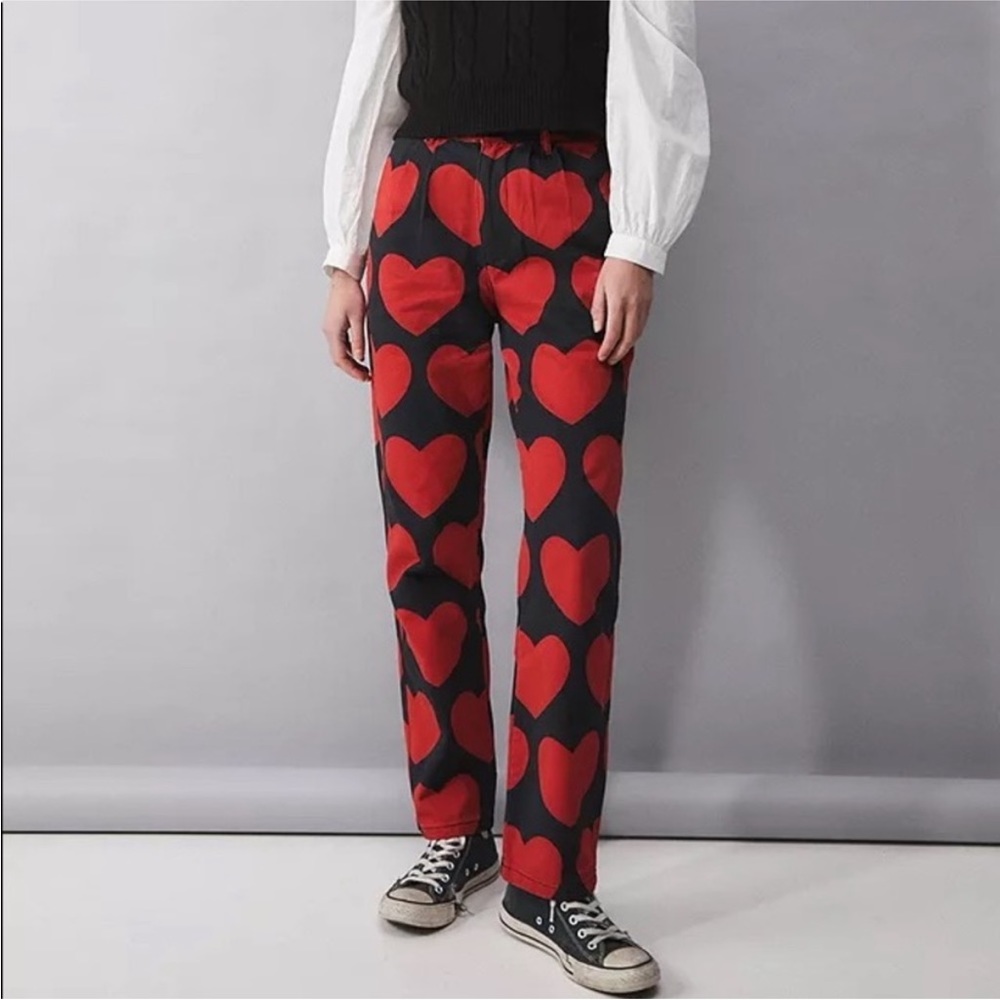 Lazy oaf heart pants size XS - 24